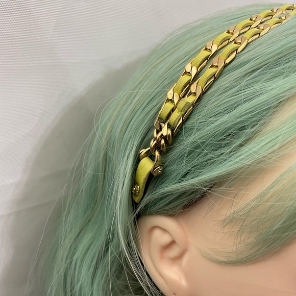 Henri Bendel Leather Headband main image 5